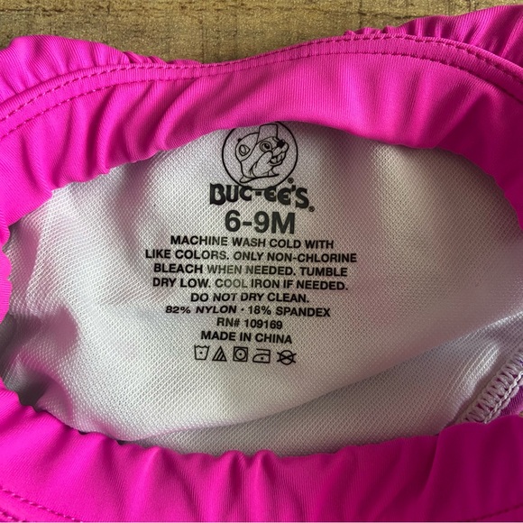 Buc-ee’s Ruffle Bikini 6-9M - Picture 5 of 6
